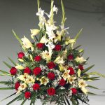 Centro floral funerario modelo A10