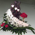 Centro floral funerario modelo R4
