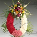 Corona floral funeraria modelo P4